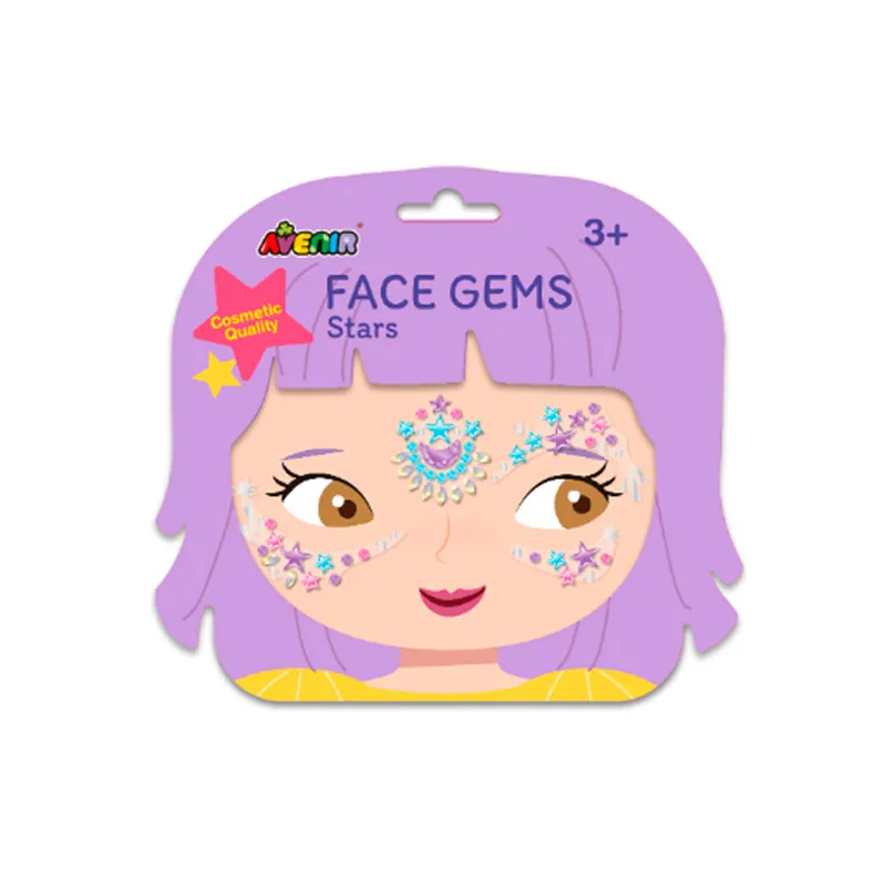 AVENIR Face Gems Star Gemas Adhesivas Para La Cara